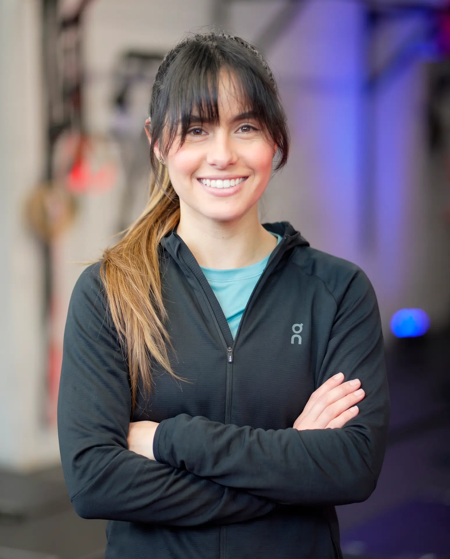 Retrato de María Barajas, entrenadora de Pilates en Bogotá